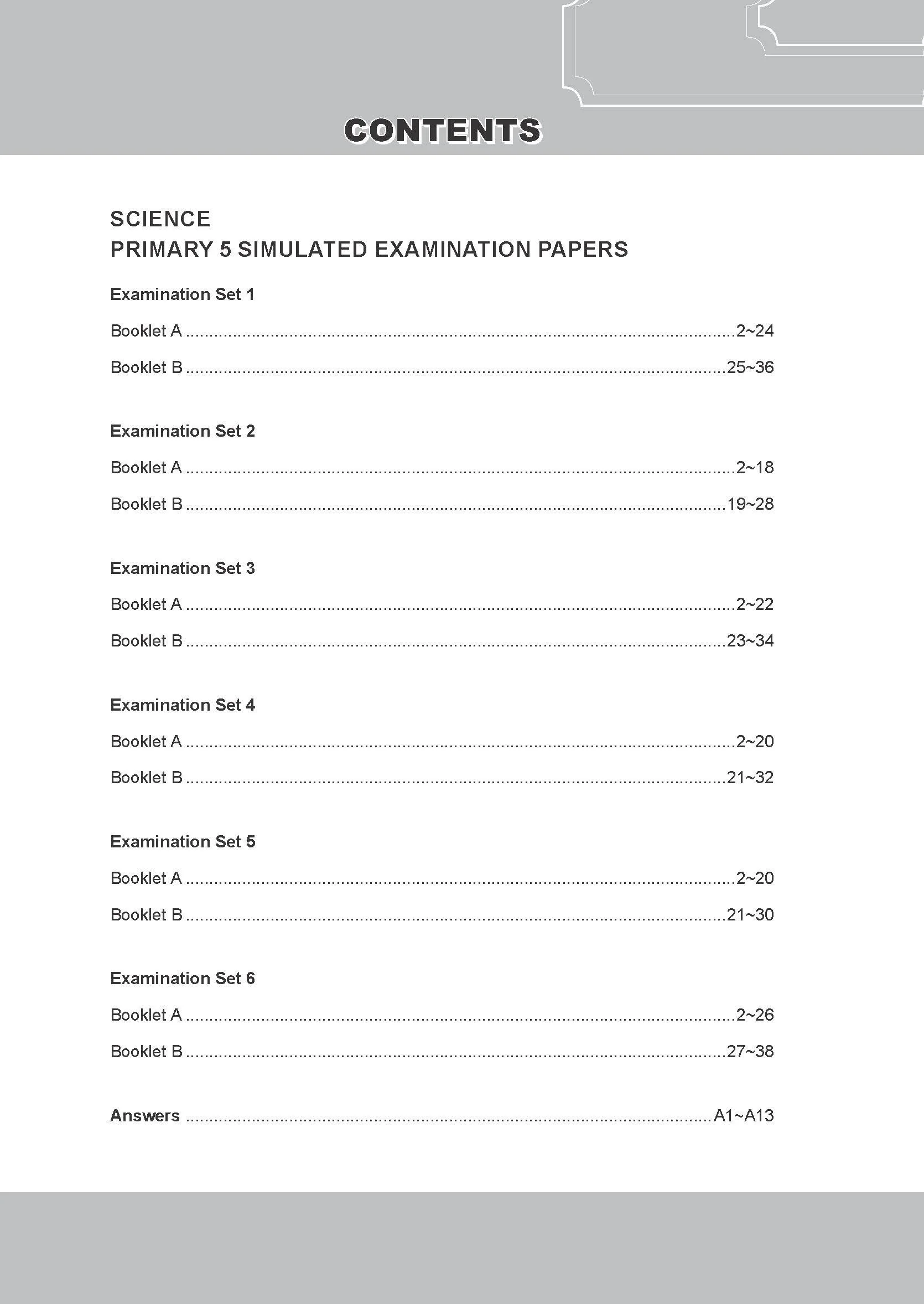 Conquer Science Primary 5 – Simulated Examination Papers - Image 2