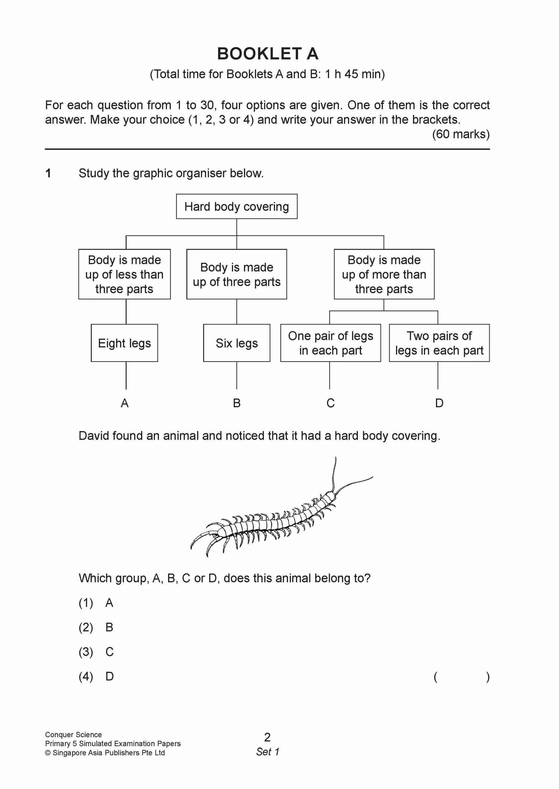 Conquer Science Primary 5 – Simulated Examination Papers - Image 4
