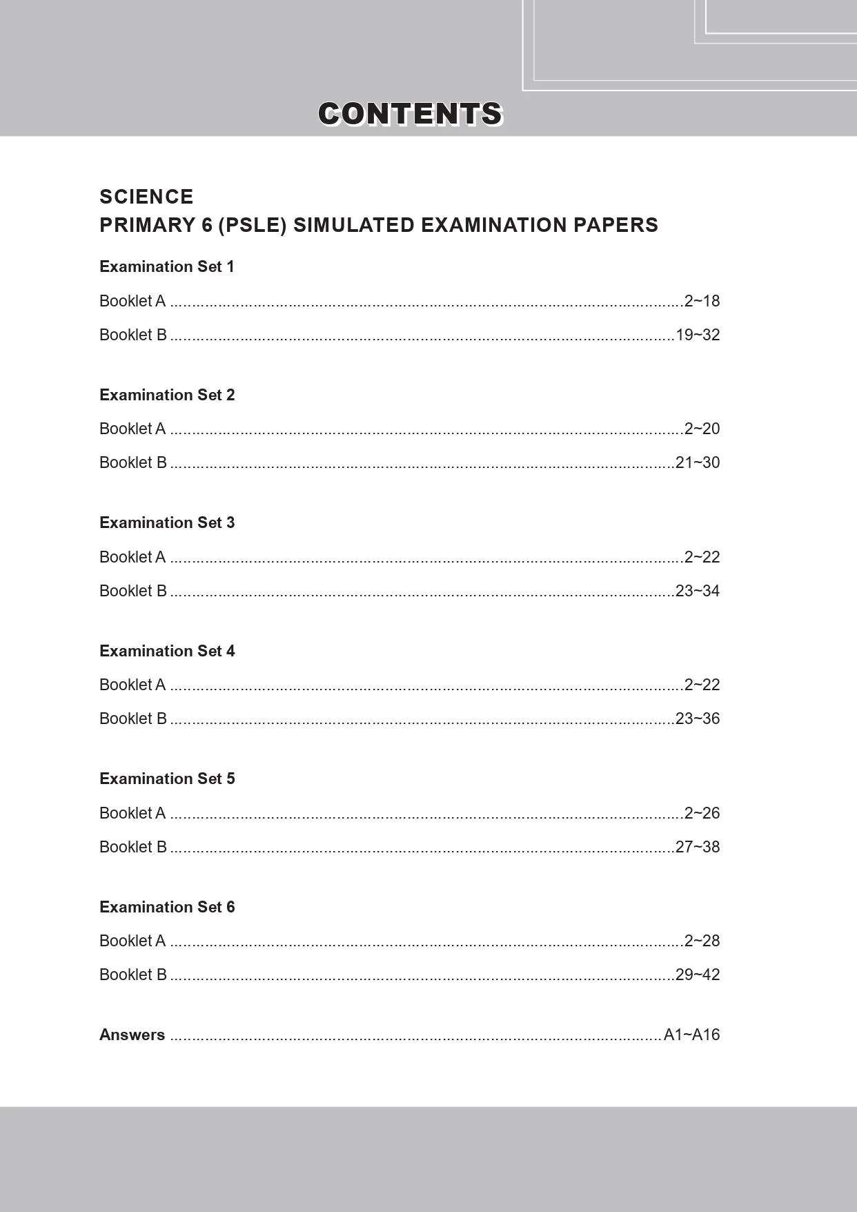 Conquer Science Primary 6 PSLE Simulated Examination Papers - Image 2