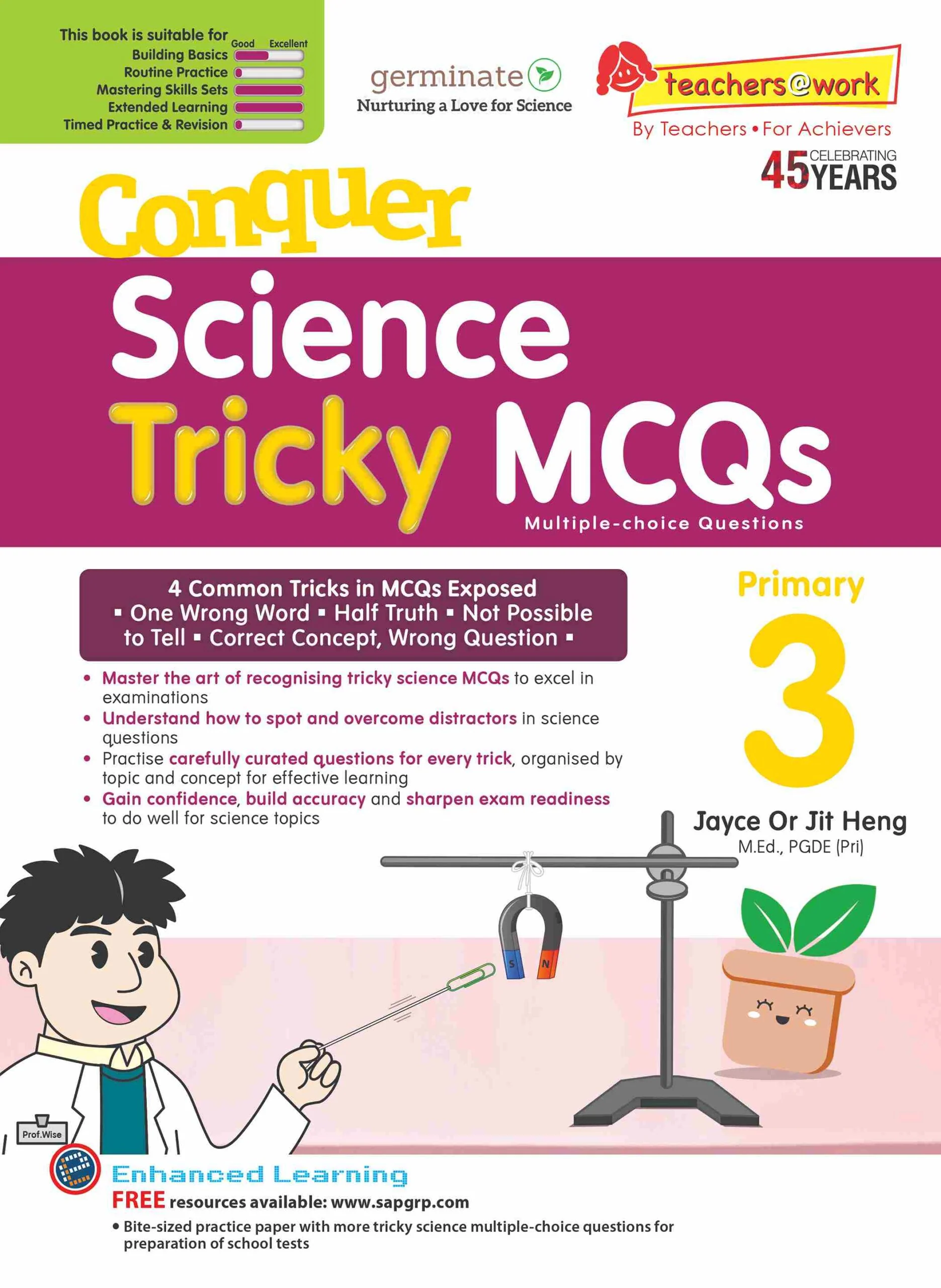 Conquer Science Tricky MCQs Primary 3