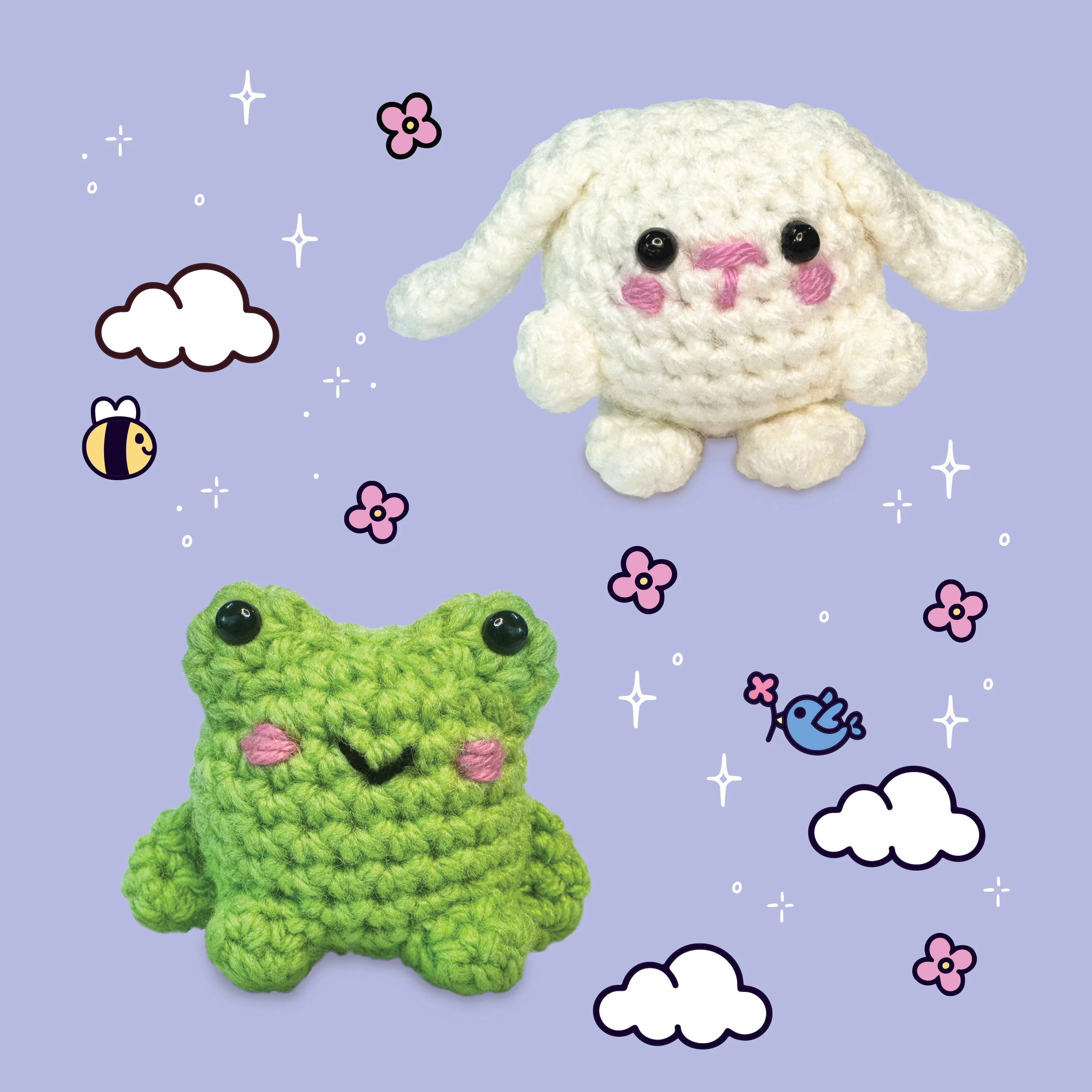 Cosy Crochet Mini Cuties Kit - Image 5