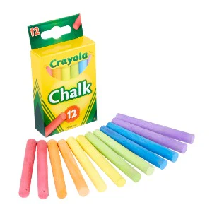 Crayola Chalk Multicolored 12's 510816 - Image 2
