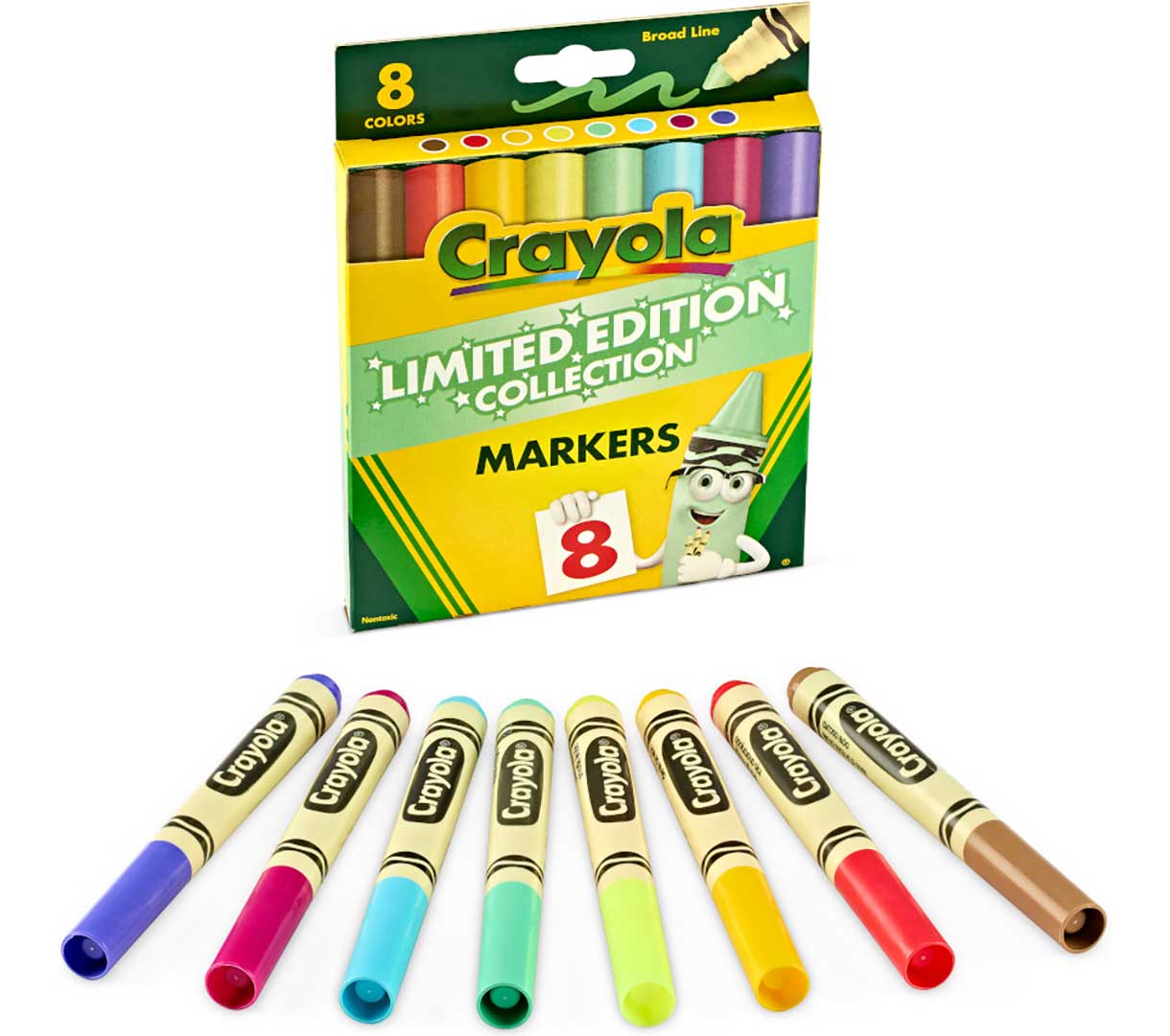 Crayola Markers L.E. 8col Retired 587746 - Image 3