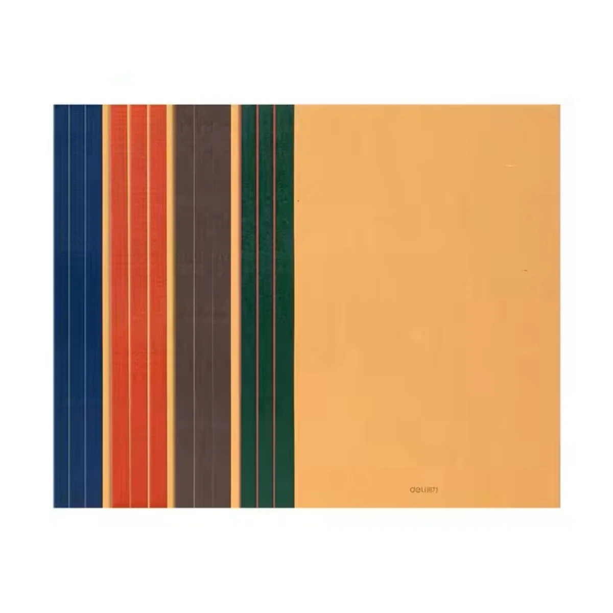 DELI NUSIGN A5 BINDER NOTEBOOK 40'S BROWN PWA540