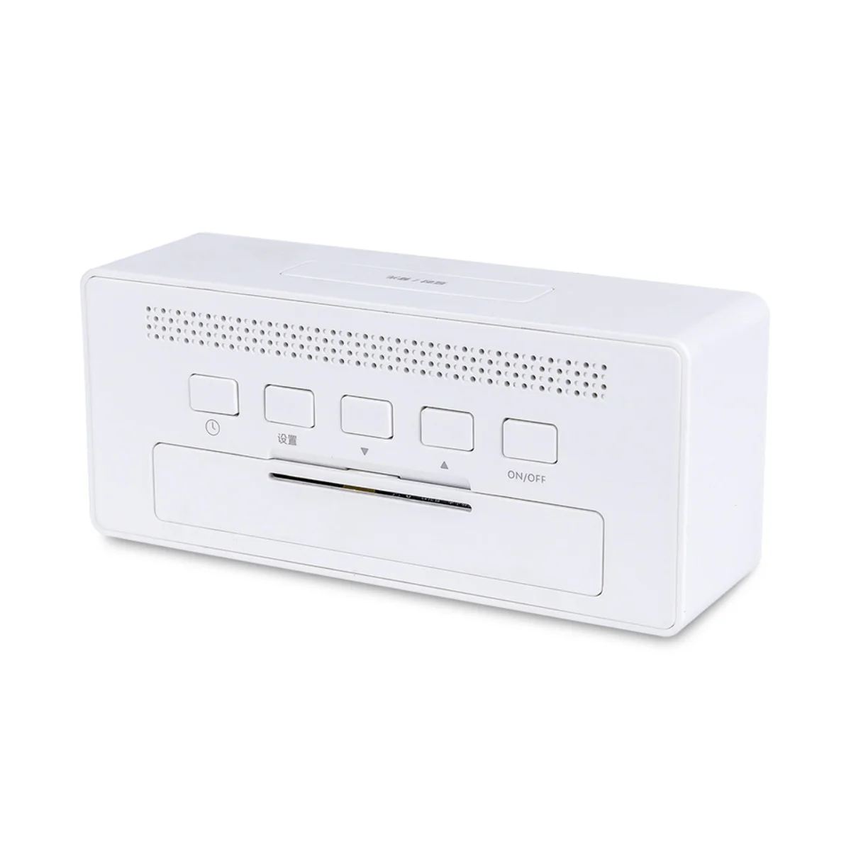 DELI NUSIGN ALARM CLOCK WHITE NS881 - Image 2