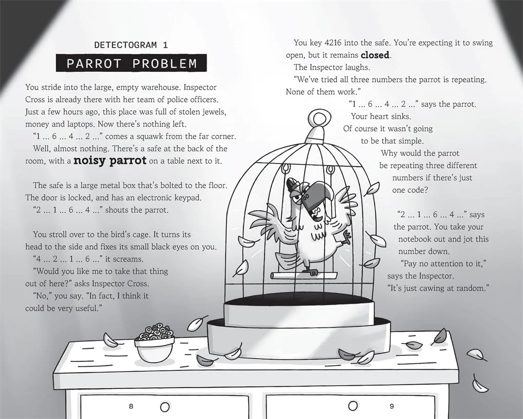 Detectograms®: The Parrot Who Knew Too Much (Paperback) - Image 2