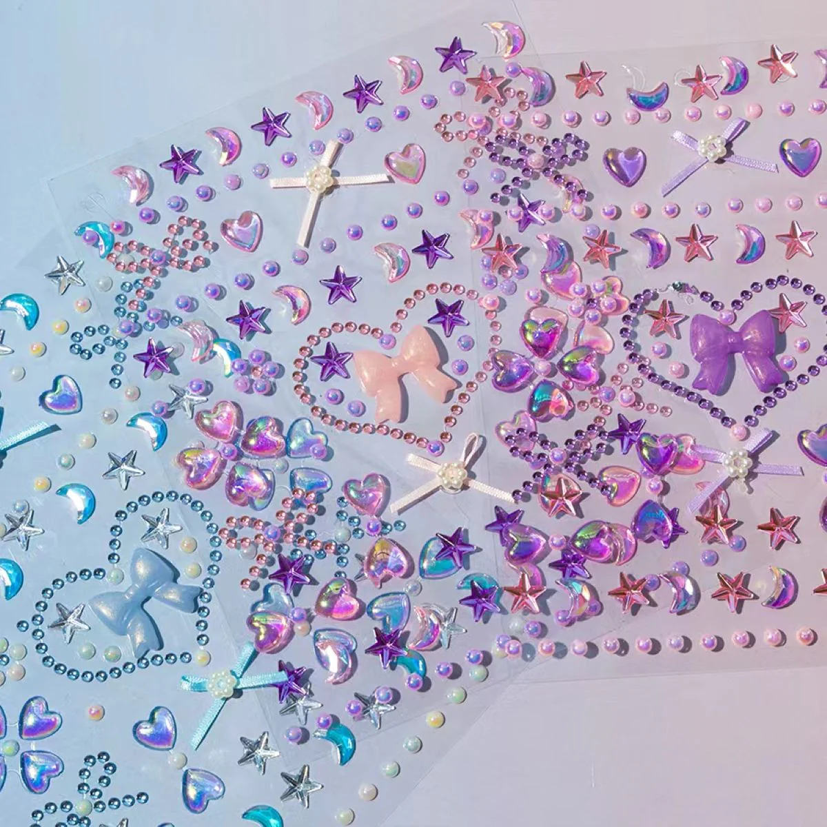 Diamond Sticker With Necklace Set YTPK1-3 - Image 4