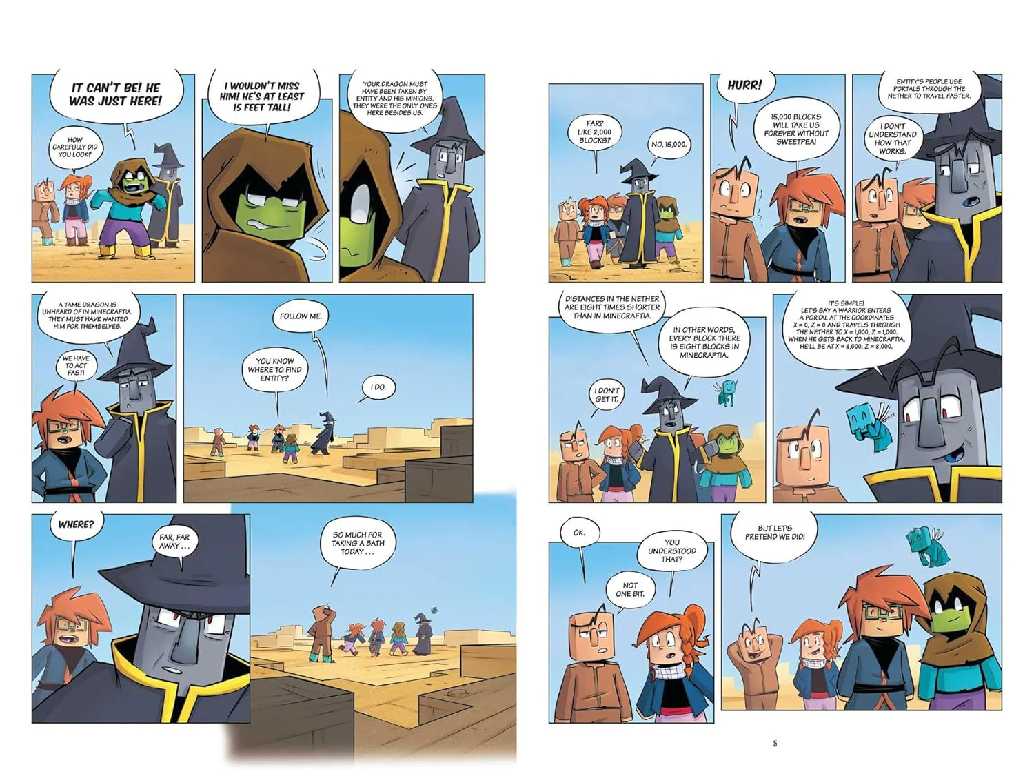 Diary of an 8-Bit Warrior Graphic Novel: Finding the Witch (Volume 6) - Image 3
