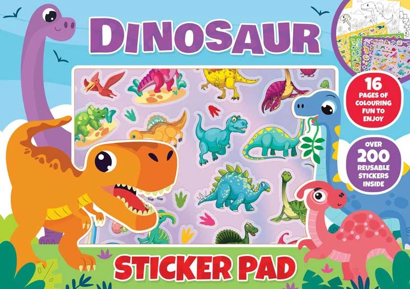 Dinosaur Sticker Pad
