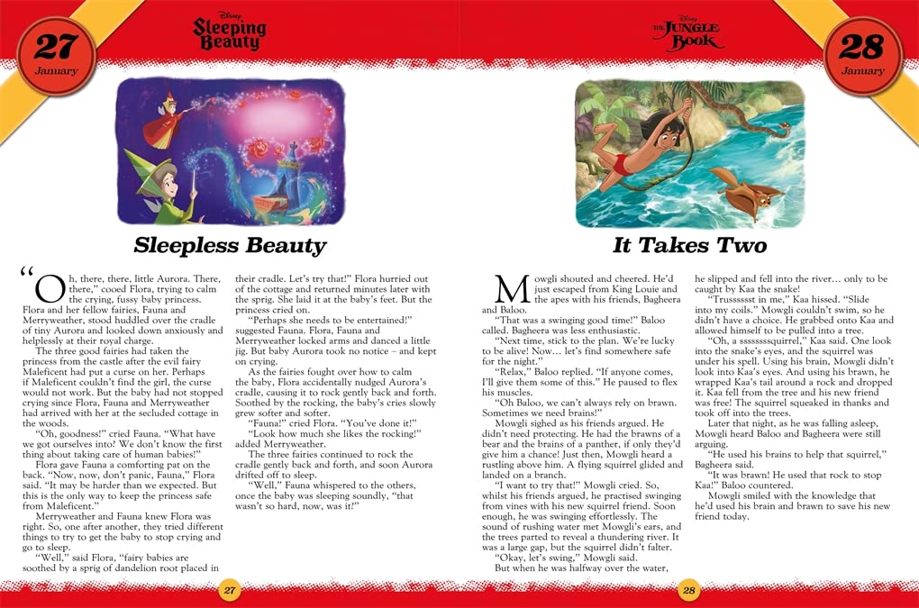 Disney: 365 Stories (Treasury Of Classic Tales) (Hardcover) - Image 2