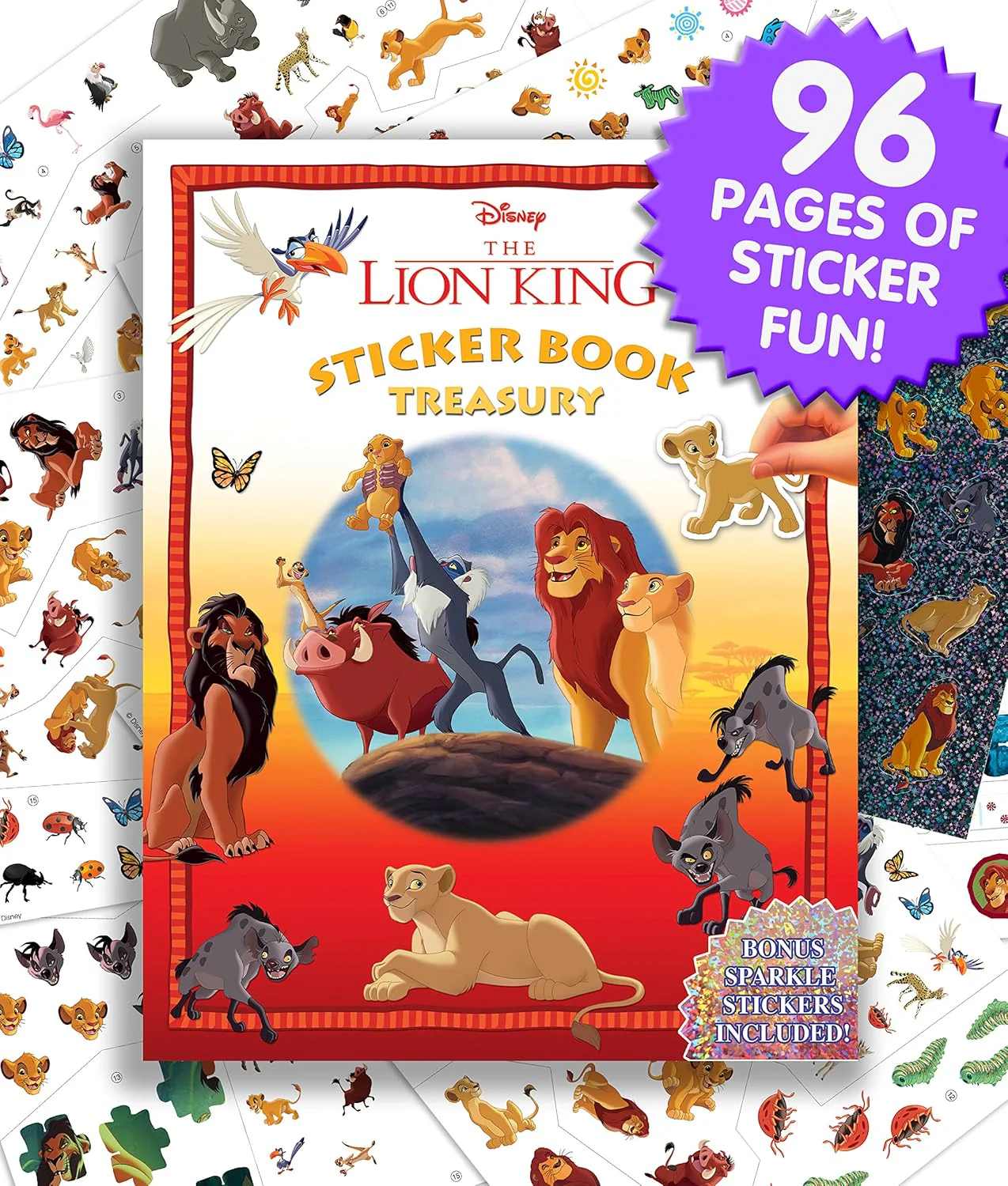 Disney Lion King Sticker Book Treasury - Image 3