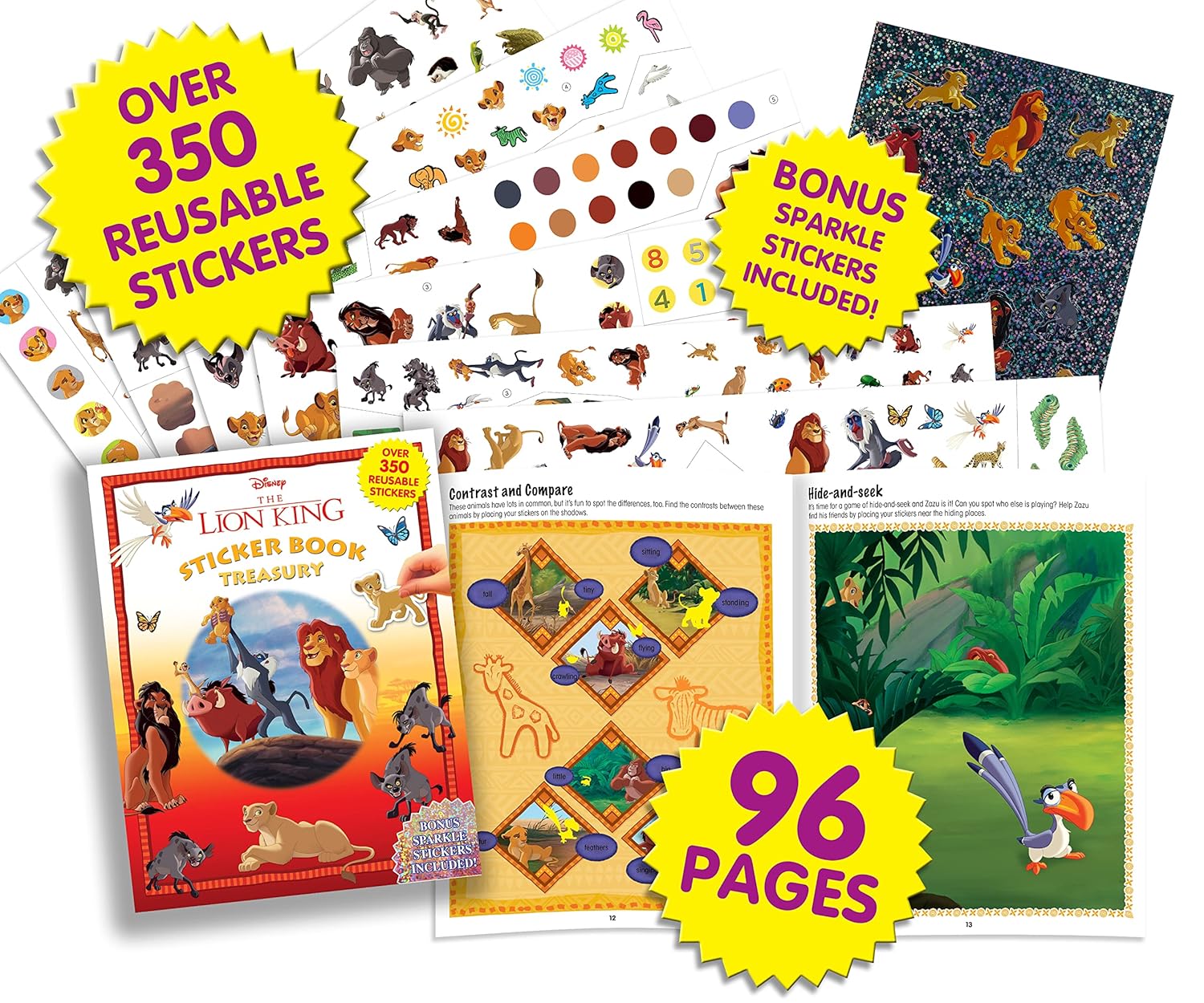 Disney Lion King Sticker Book Treasury - Image 4