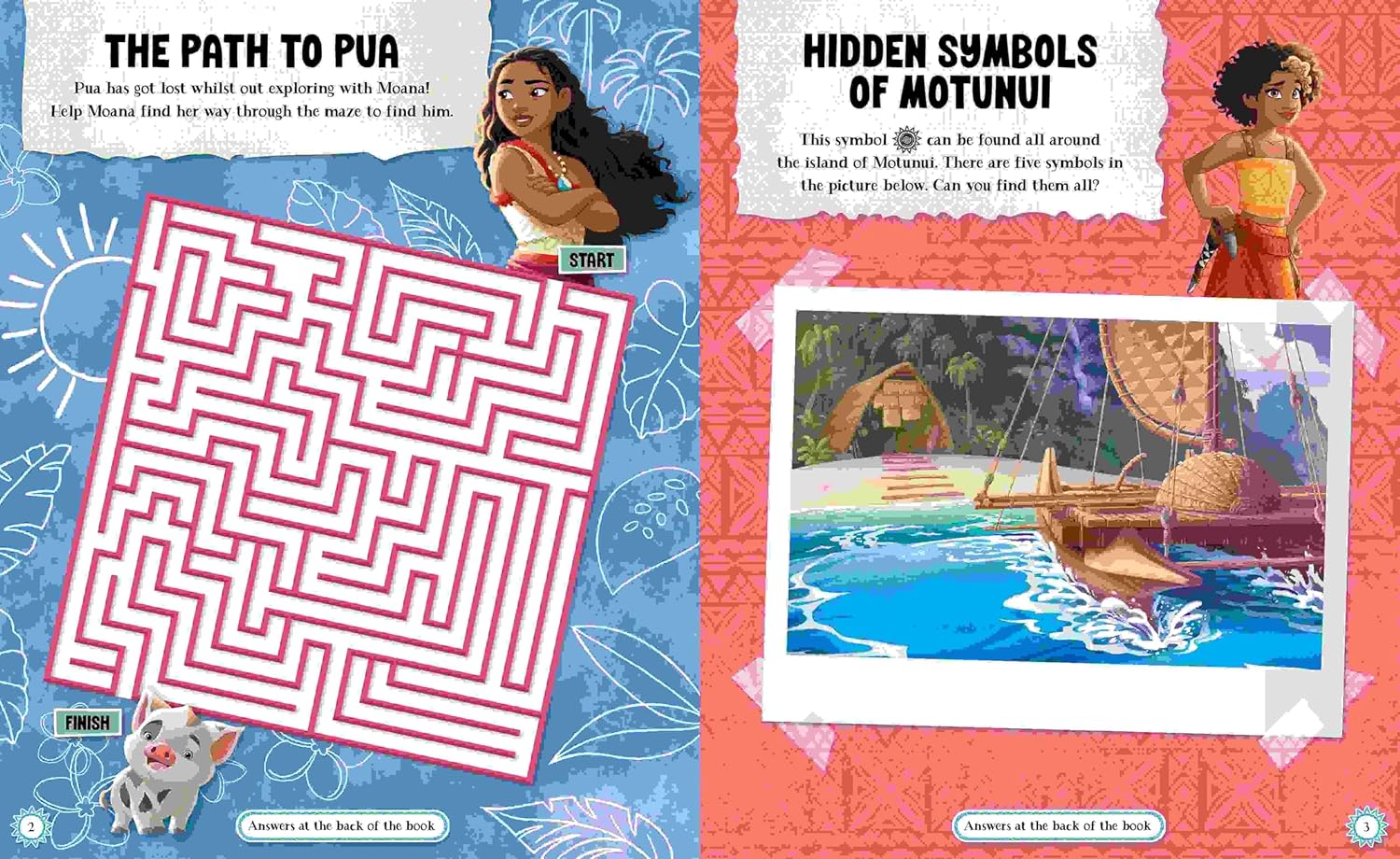 Disney Moana 3D Stickers & Activity - Image 3