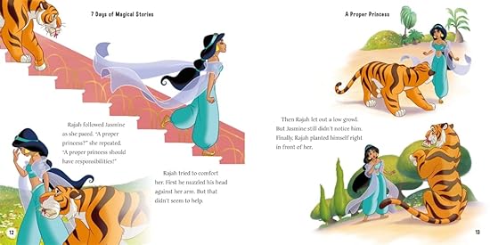 Disney Princess: 7 Days of Magical Stories (Collection of Illustrated Tales) Hardcover - Image 3