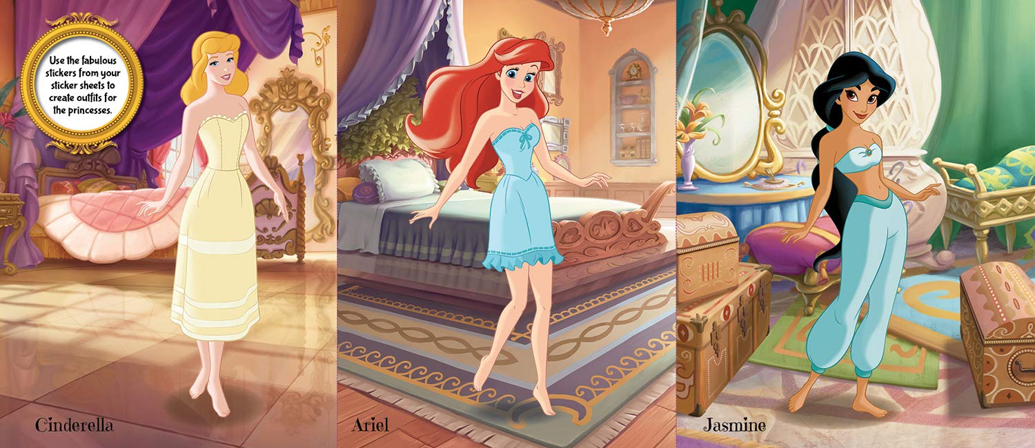 Disney Princess Design and Create Sketchpad (Paperback) - Image 4