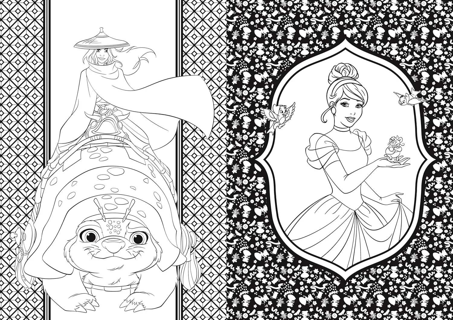 Disney Princess Premium Colouring (Paperback) - Image 5