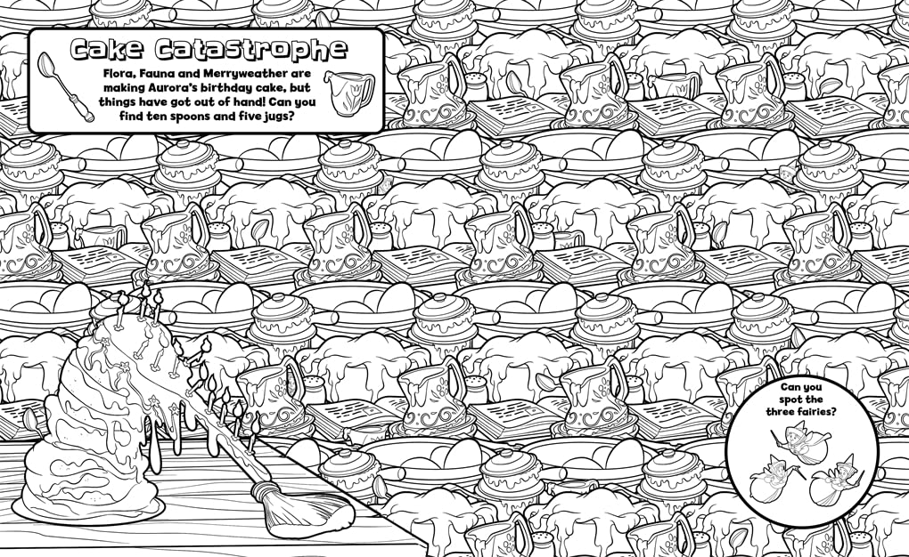 Disney Princess: Search & Find Colouring (Paperback) - Image 3