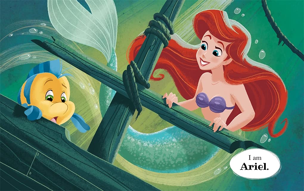 Disney Princess: Twin Tales: I am Ariel/I Am a Princess (Hardcover) - Image 2