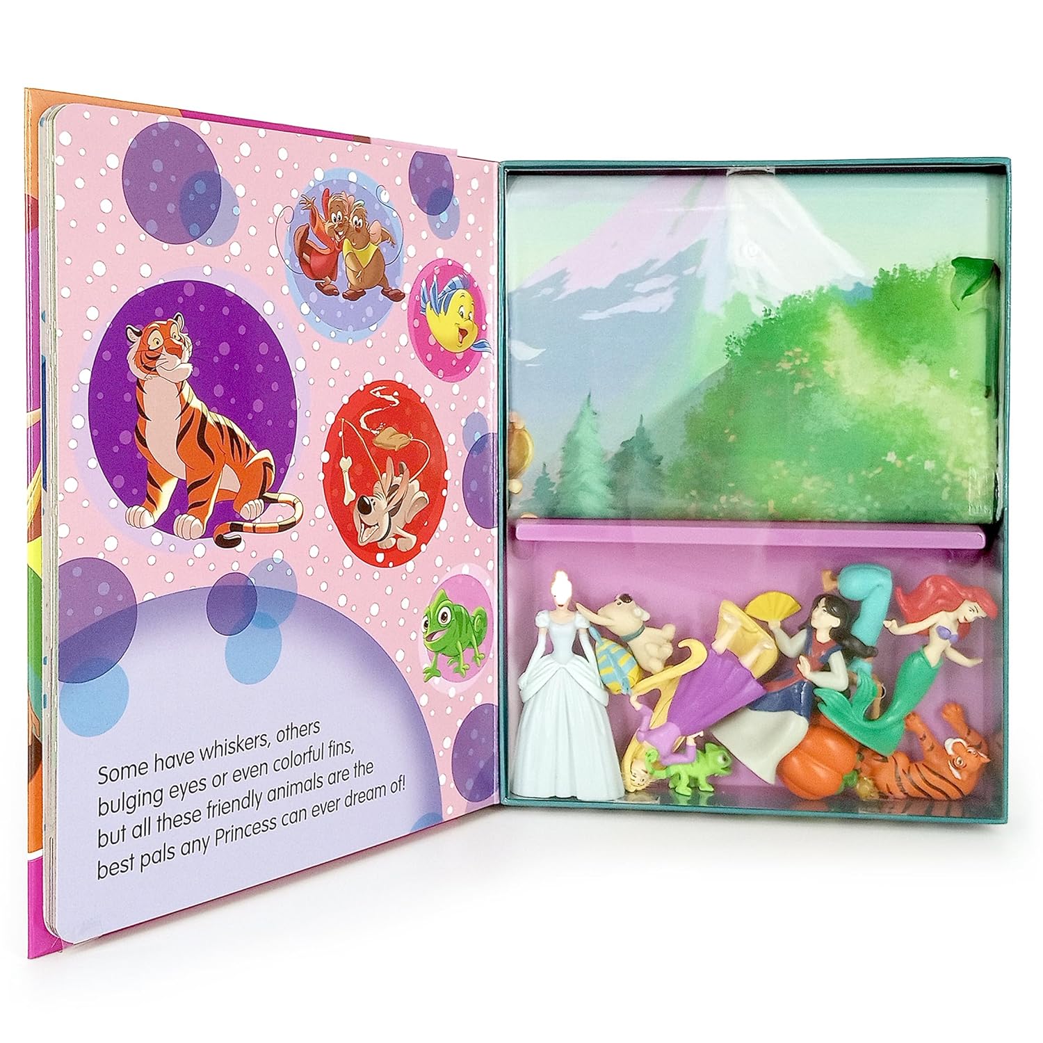 Disney Princess: With Storybook, 10 Figurines And A Playmat (My Busy Books) – Board Book - Image 3