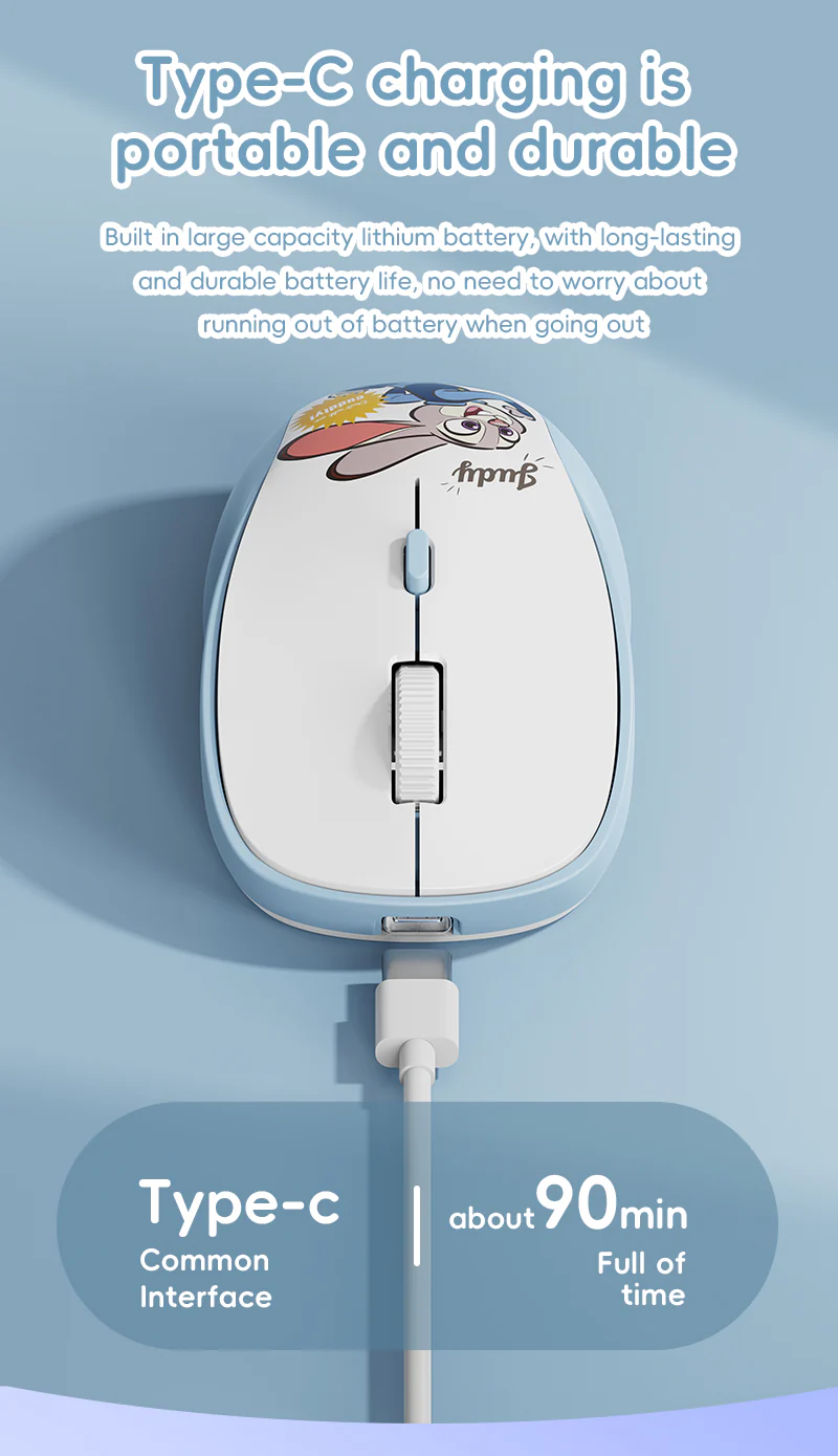 Disney QS-MS07 Wireless Mouse Judy - Image 2