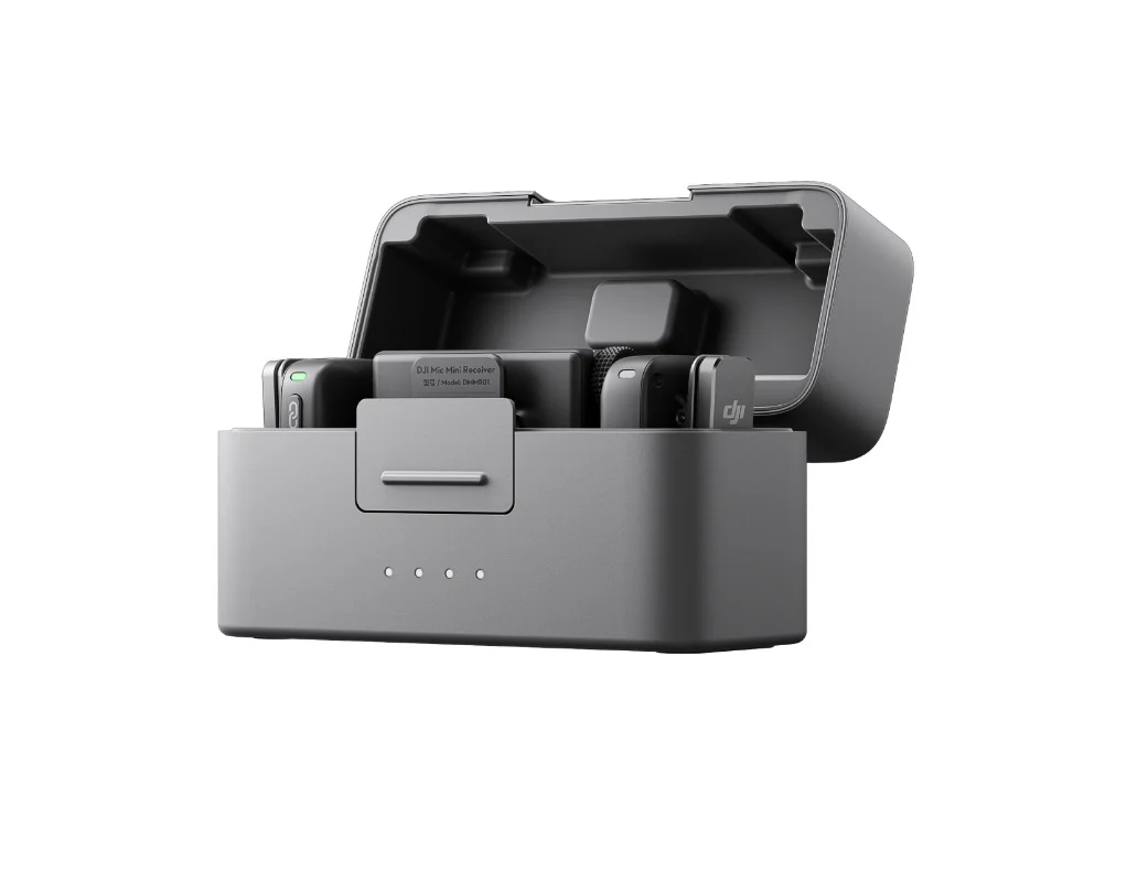 DJI Mic Mini ( 2TX + 1RX + Charging Case ) Black - Image 2