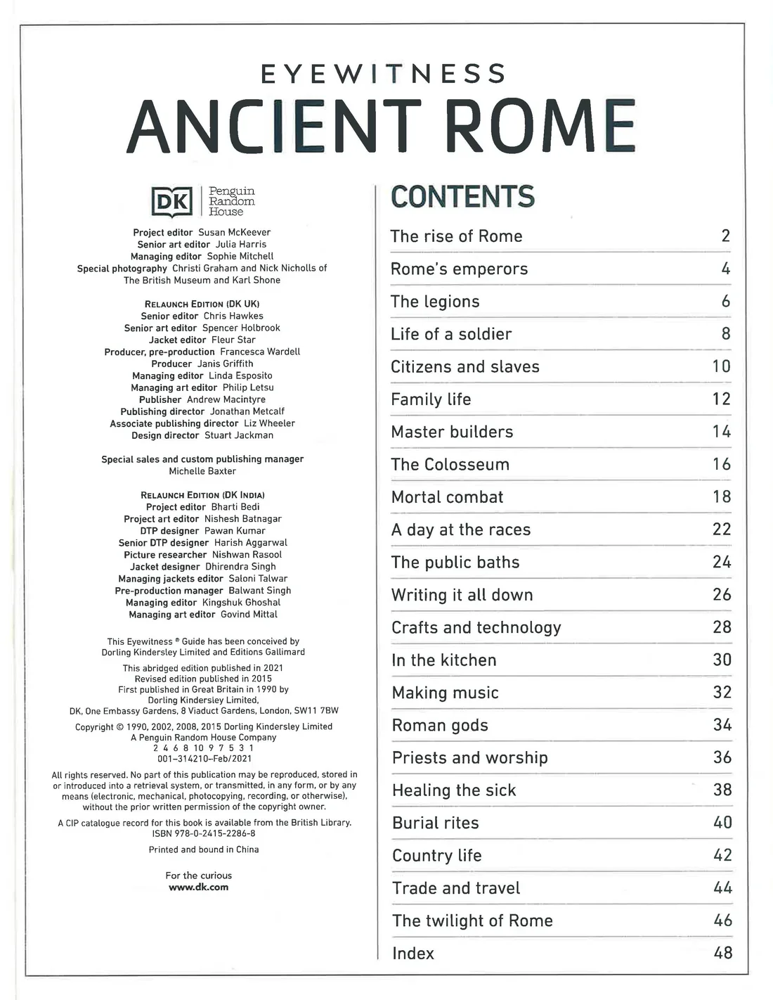 Dk Eyewitness: Ancient Rome - Image 2