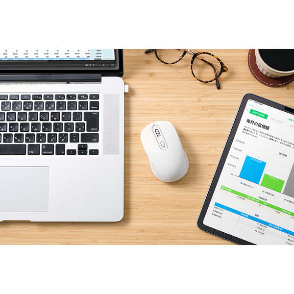 Elecom 6 Button Silent Dual Mode Bluetooth Wireless Rechargeable Mouse - Image 17