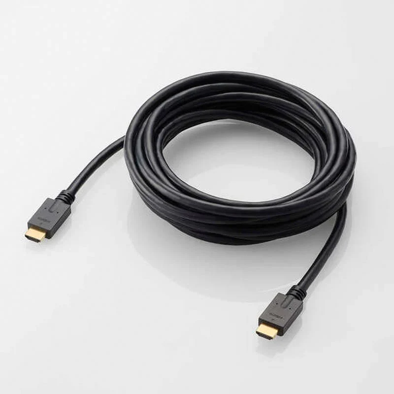 Elecom DH-HD14E50BK2 Ver 1.4 High Speed HDMI Cable 5m - Image 2