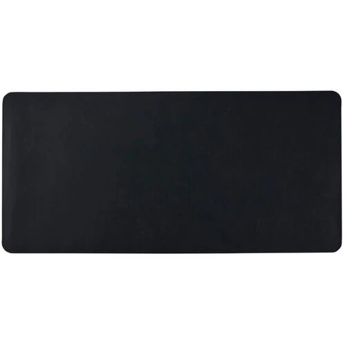 ELECOM Mouse Pad Single-Sided Desk Mat Soft Leather Black - Image 3