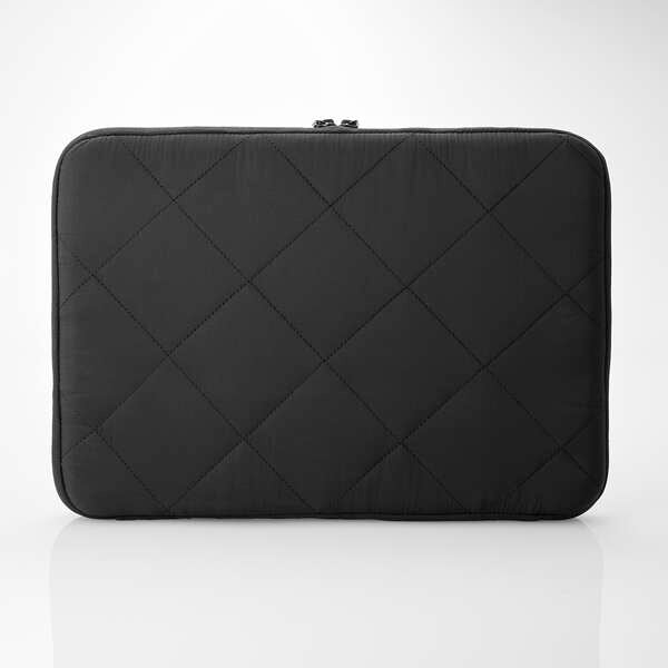 ELECOM PC Inner Bag Quilted Inner Case Cross Stitching 14-inch Black - Image 4