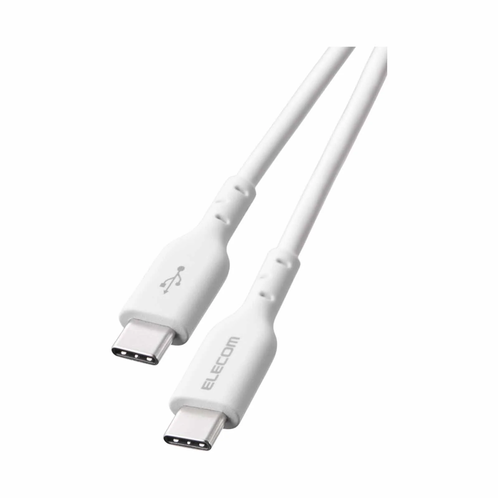 Elecom USB-C to USB-C 240W PD Cable (White) - Image 7