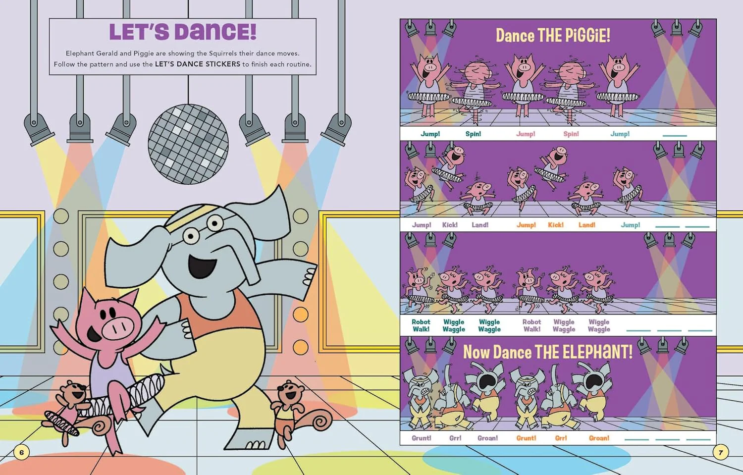 Elephant & Piggie: Let's Sticker! (Paperback) - Image 2