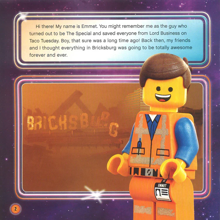 Emmet Gets Tough (The LEGO MOVIE 2: Storybook With Stickers) Paperback – Picture Book - Image 3