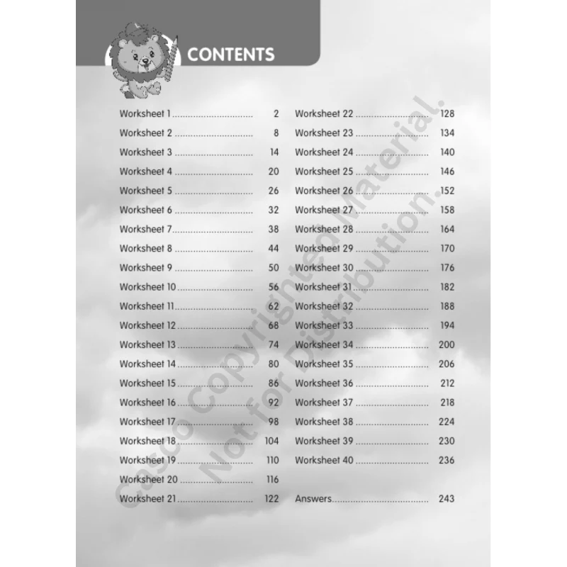 English Comprehension Worksheets Primary 1 - Image 2