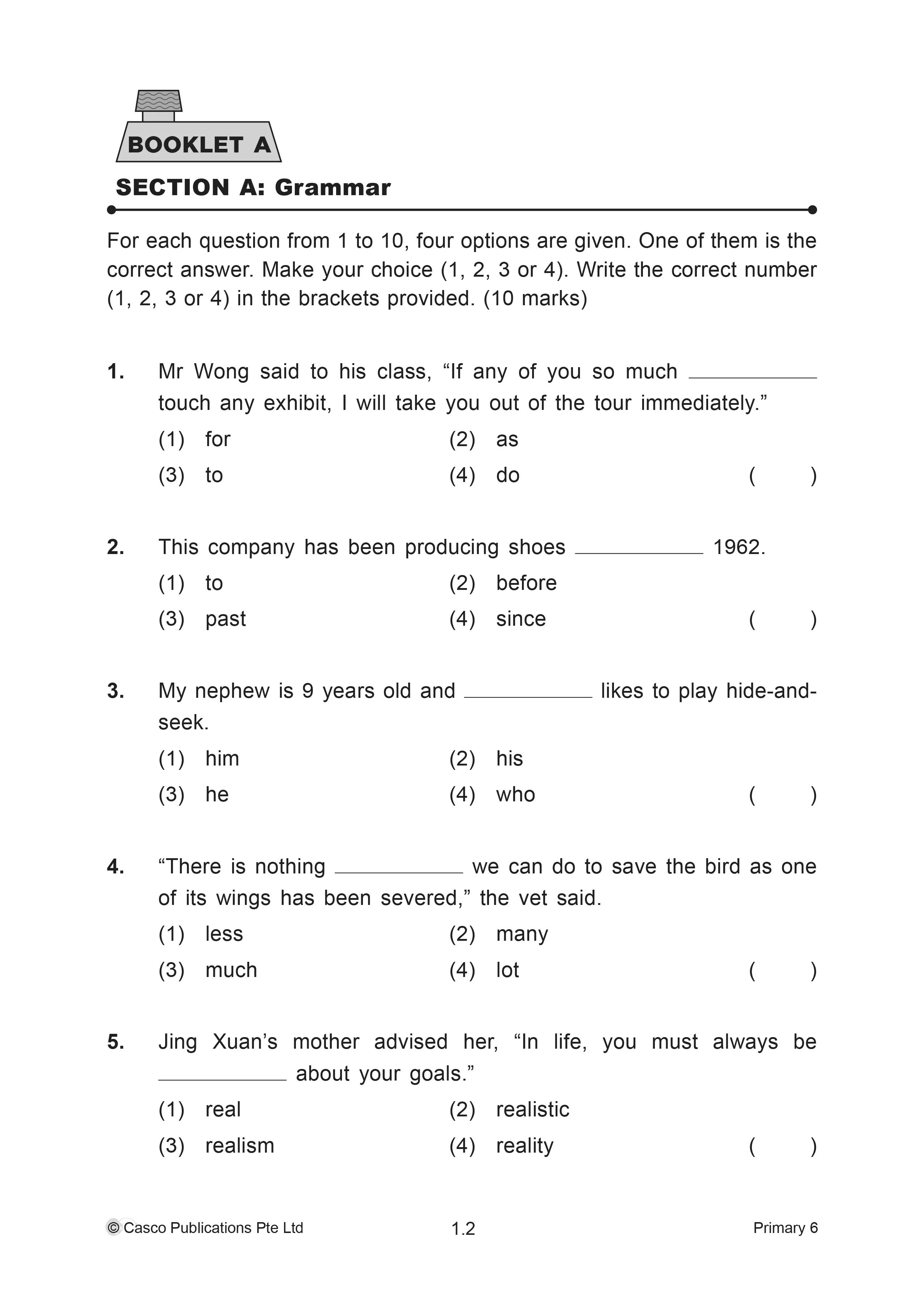 English Examination Papers Primary 6 PSLE (Pack) - 2nd Edition - Image 4