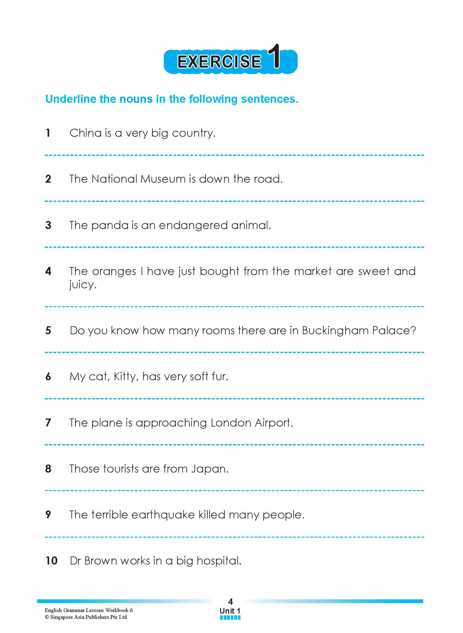 English Grammar Lessons Workbook 6 - Image 5