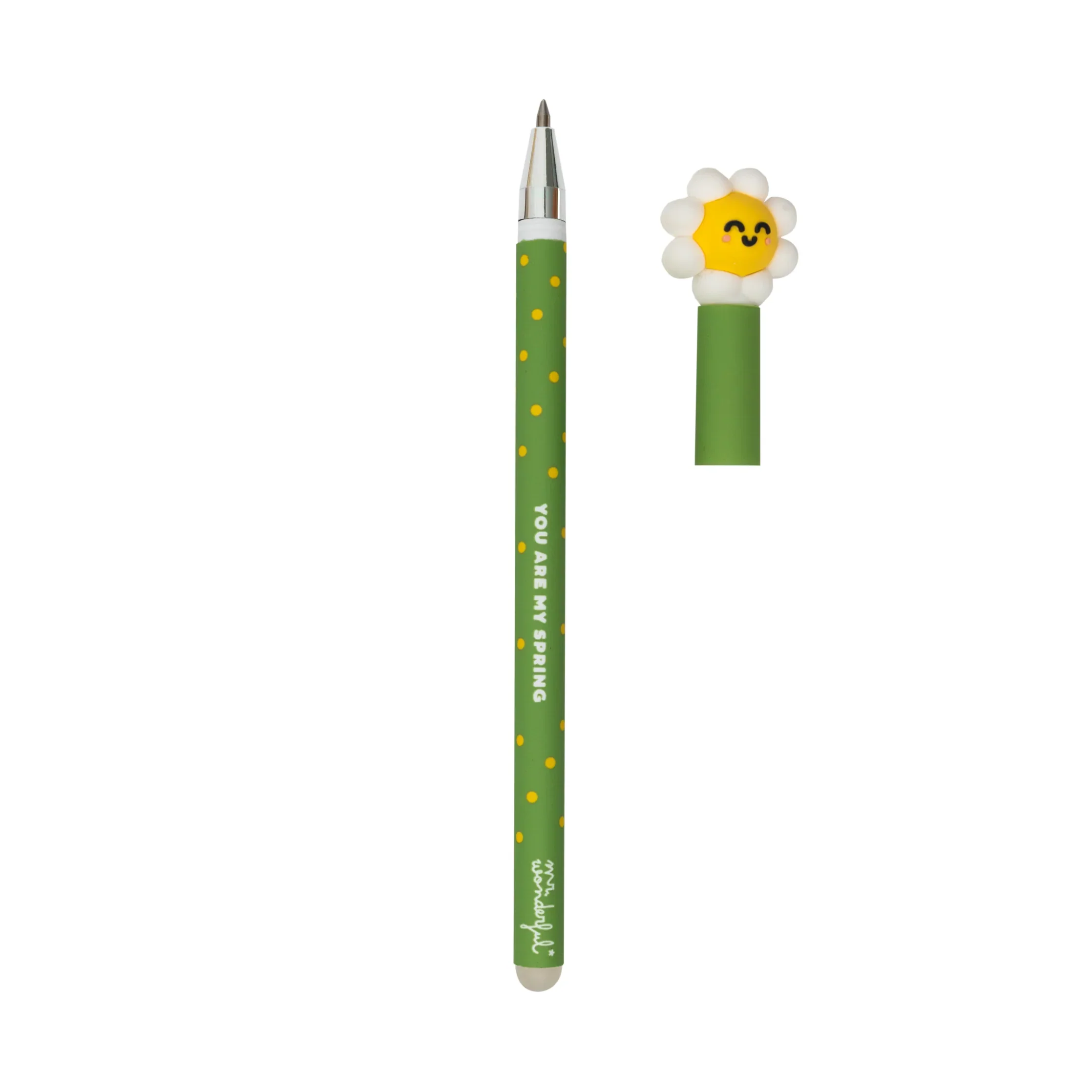 Erasable Pen With Cap - Rita The Daisy - Image 2