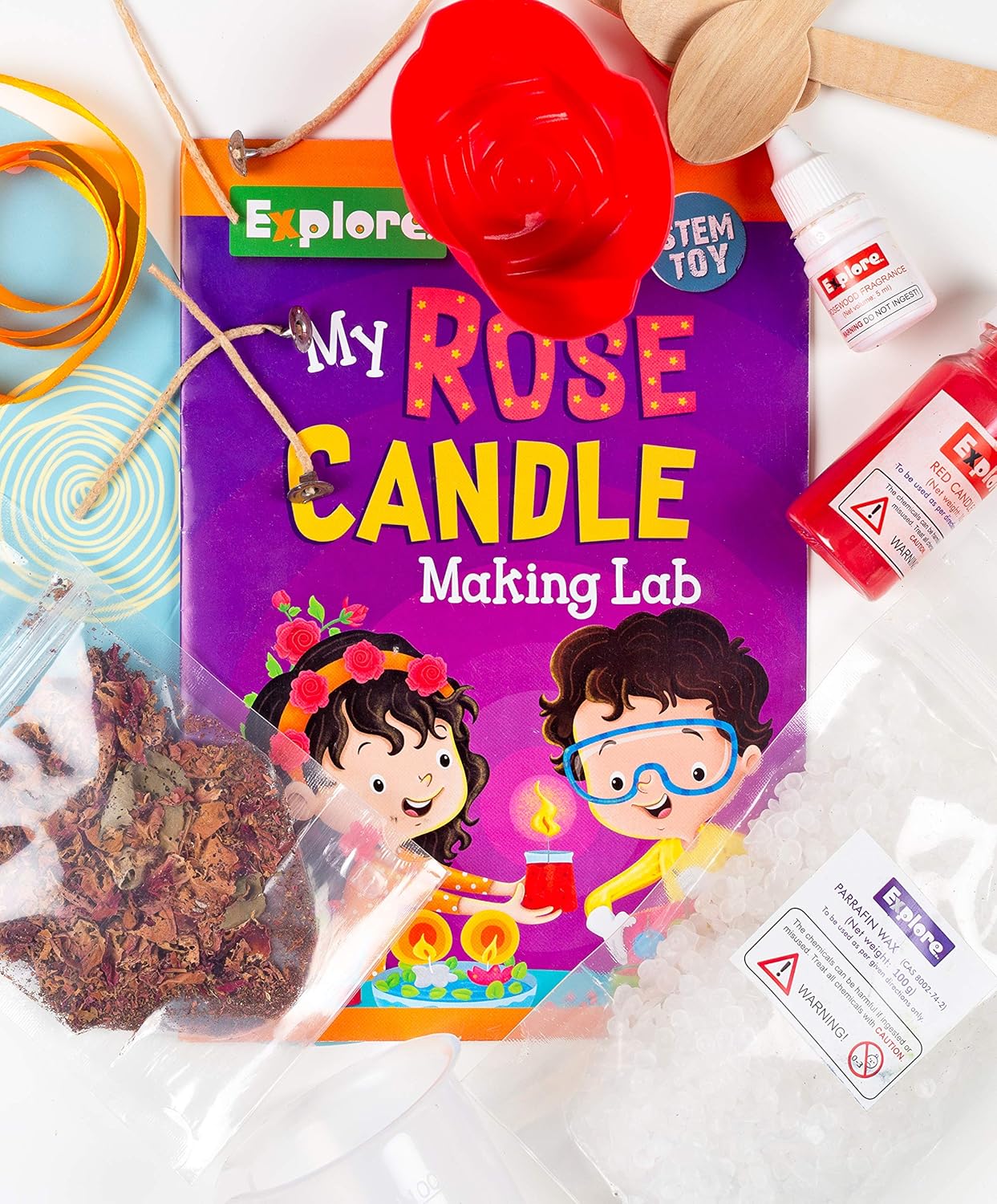 EXPLORE STEM MY ROSE CANDLE MAKING LAB - Image 4
