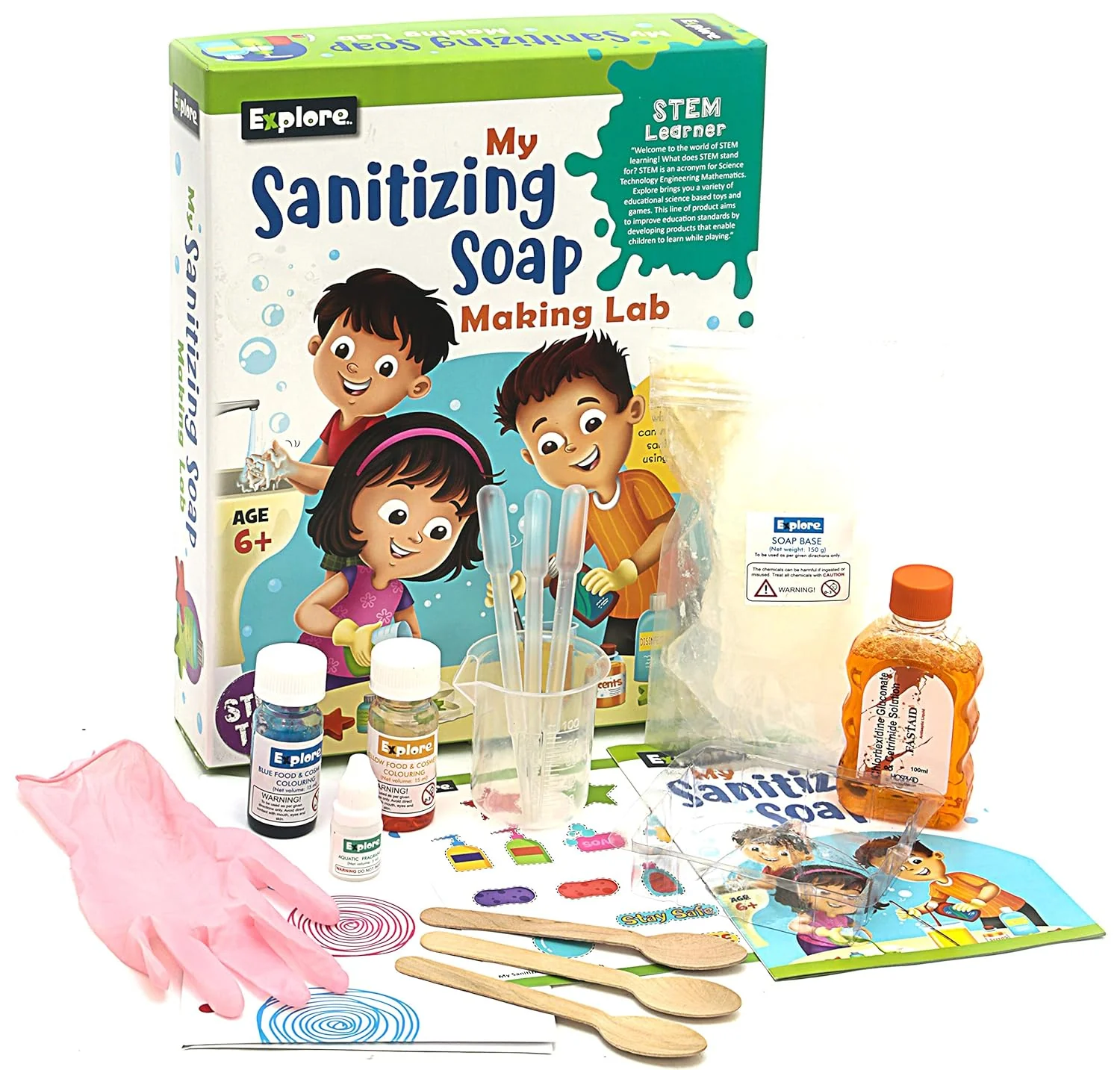 EXPLORE STEM MY SANITIZING SOAP MAKING LAB