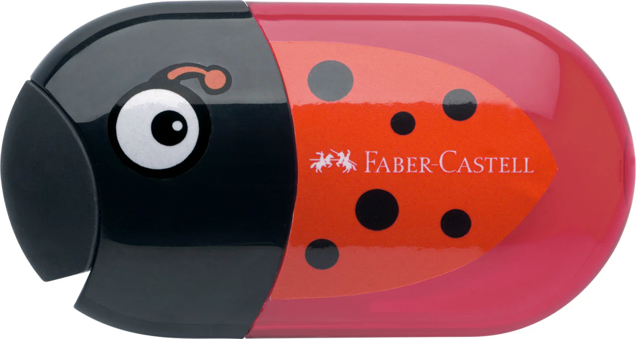 Faber-Castell 2 Hole Sharpener & Eraser, Various Design - Image 3