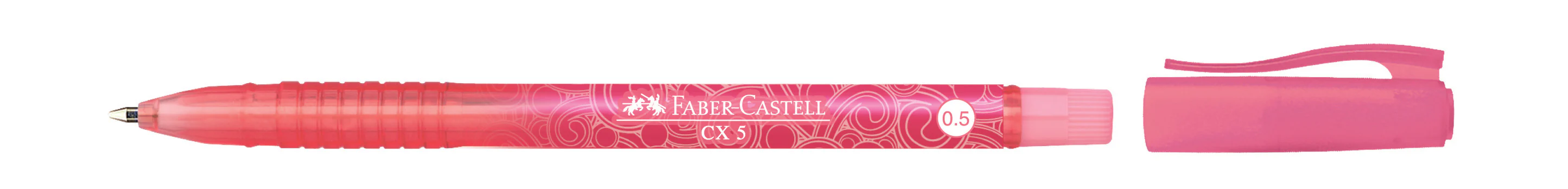Faber-Castell CX5 Ballpoint Pen 0.5mm, Various Colour - Image 3