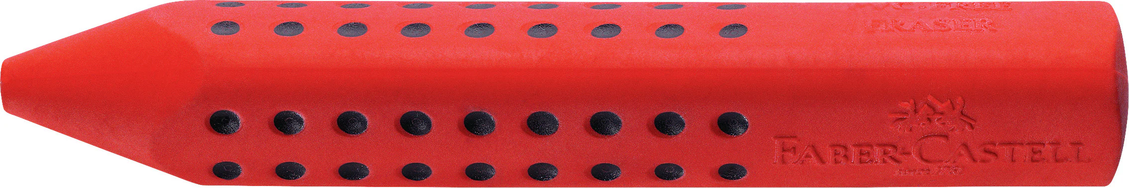 Faber-Castell Grip 2001 PVC Eraser, Red & Blue-187101 - Image 2