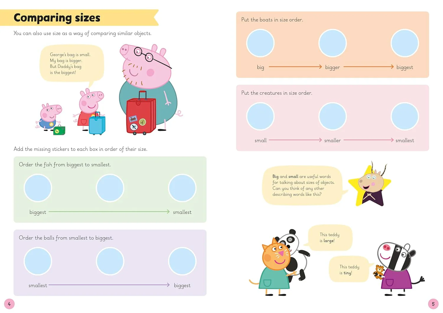 First Measuring Sticker Act (Learn with Peppa) - Image 2