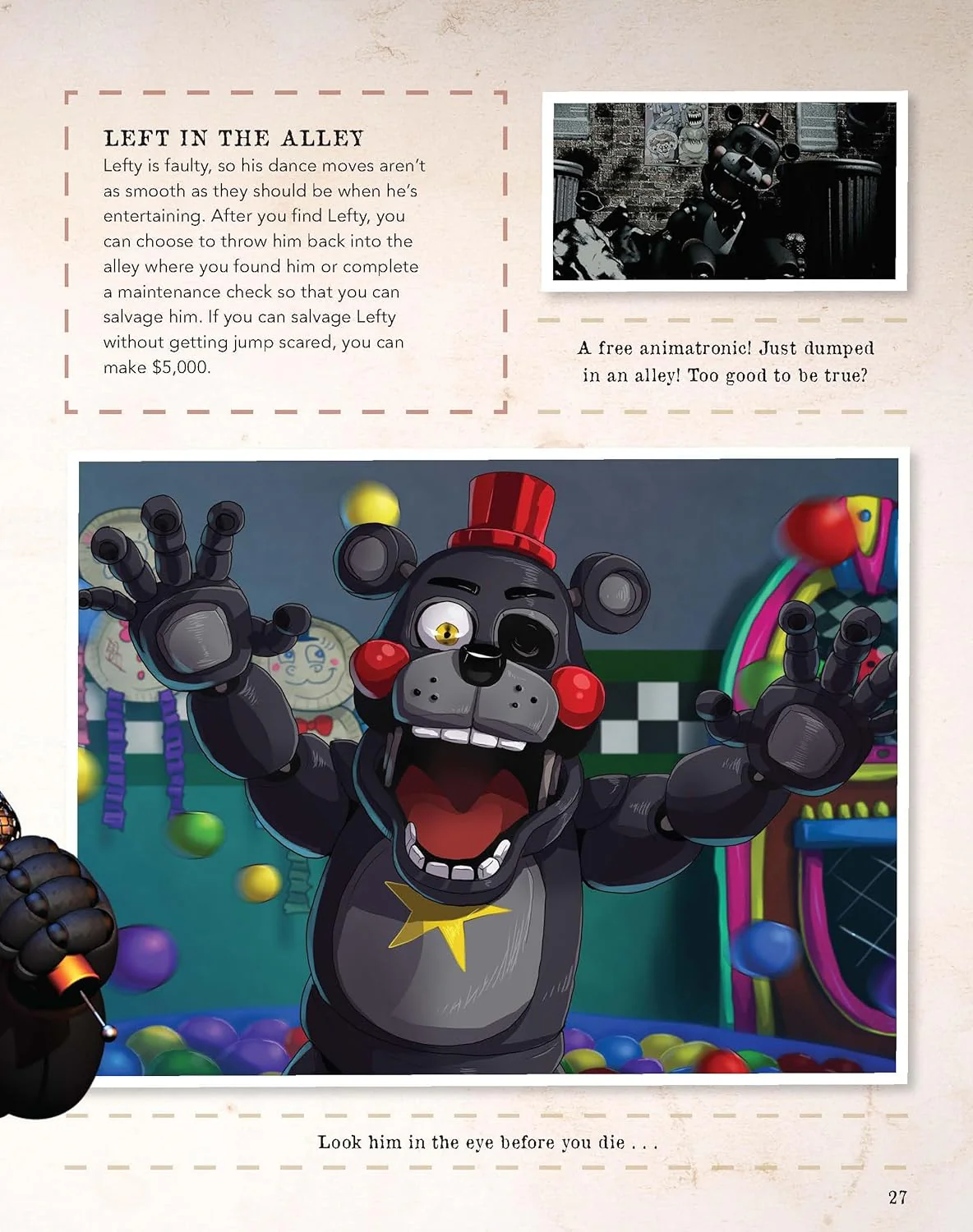 Five Nights at Freddy's - Official Character Encyclopedia - Image 3
