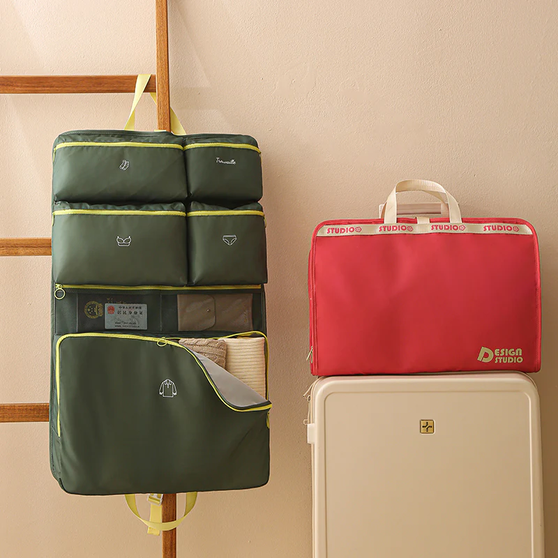 Foldable Travel Storage Bag with Multi Compartment - Image 2
