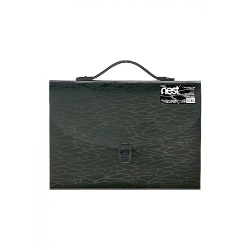 FOLDERMATE NEST SERIES EXPANDING FILE A4 13 POCKETS WITH HANDLE - WHITE - Image 2