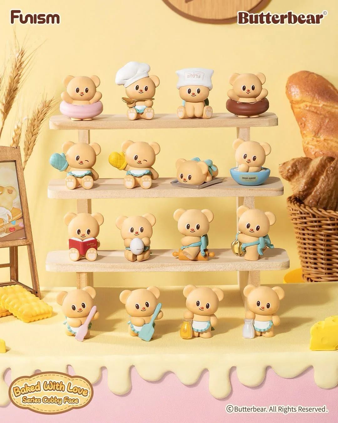 Funism Butterbear Baked W Love Blindbox - Image 2