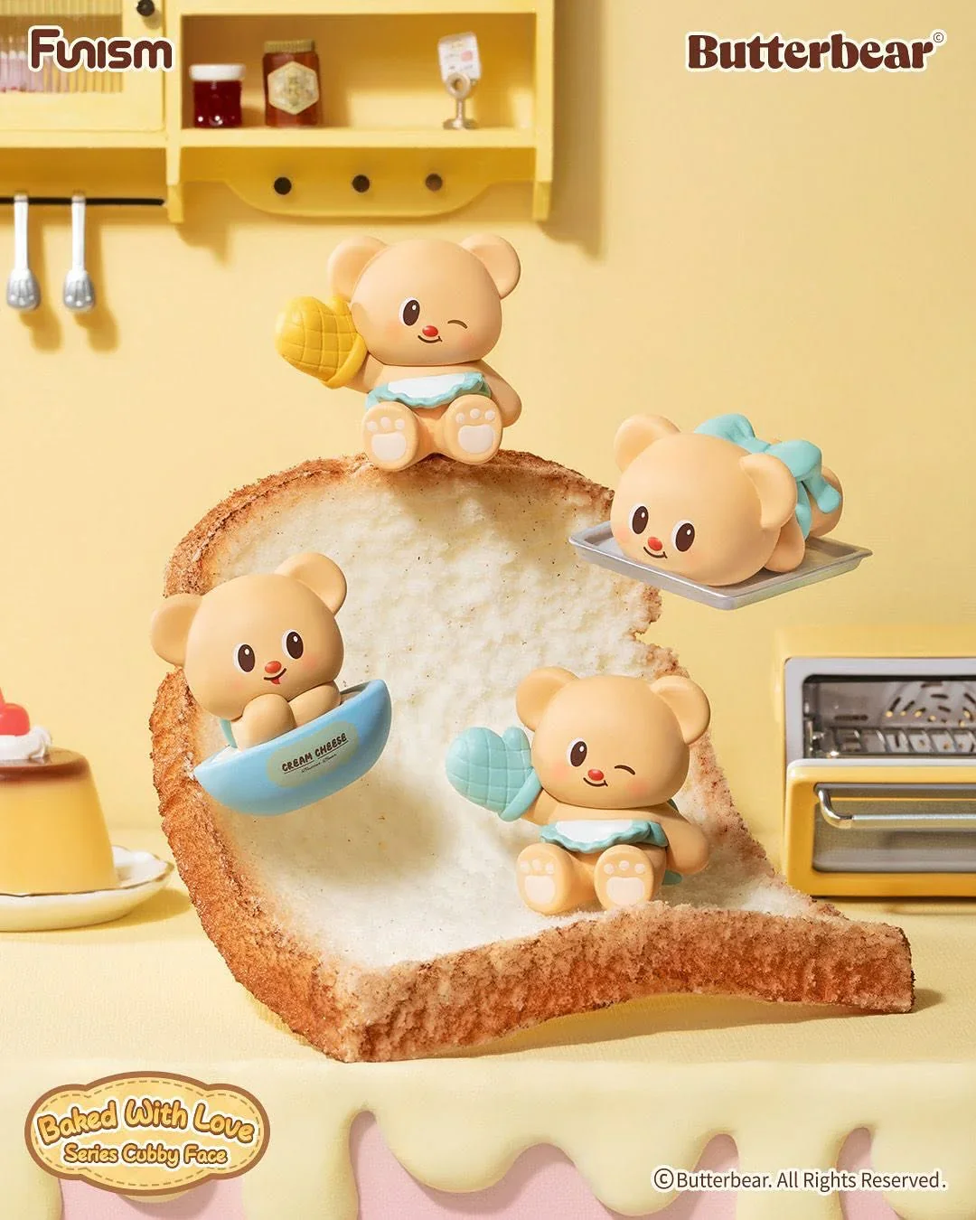 Funism Butterbear Baked W Love Blindbox - Image 3