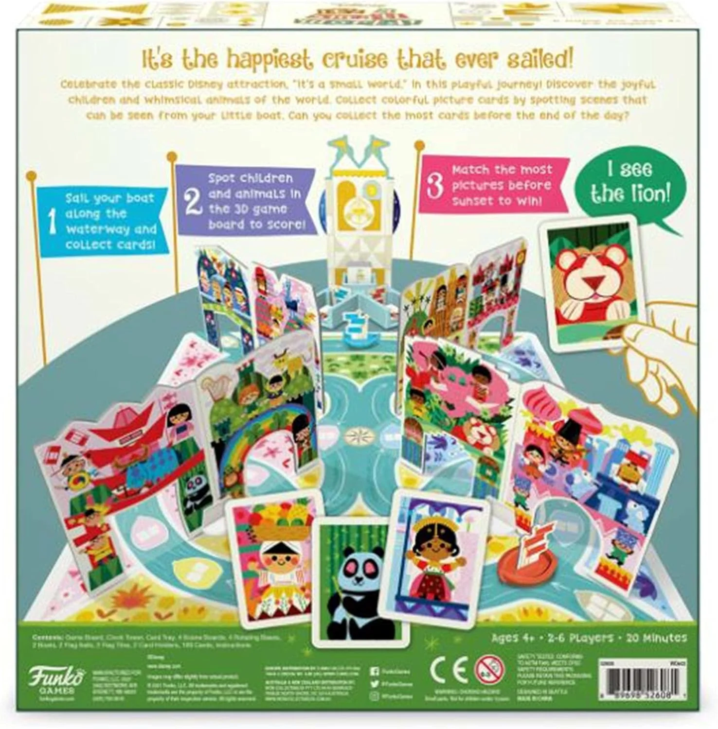 FUNKO DISNEY ITS A SMALL WORLD GAME - Image 2