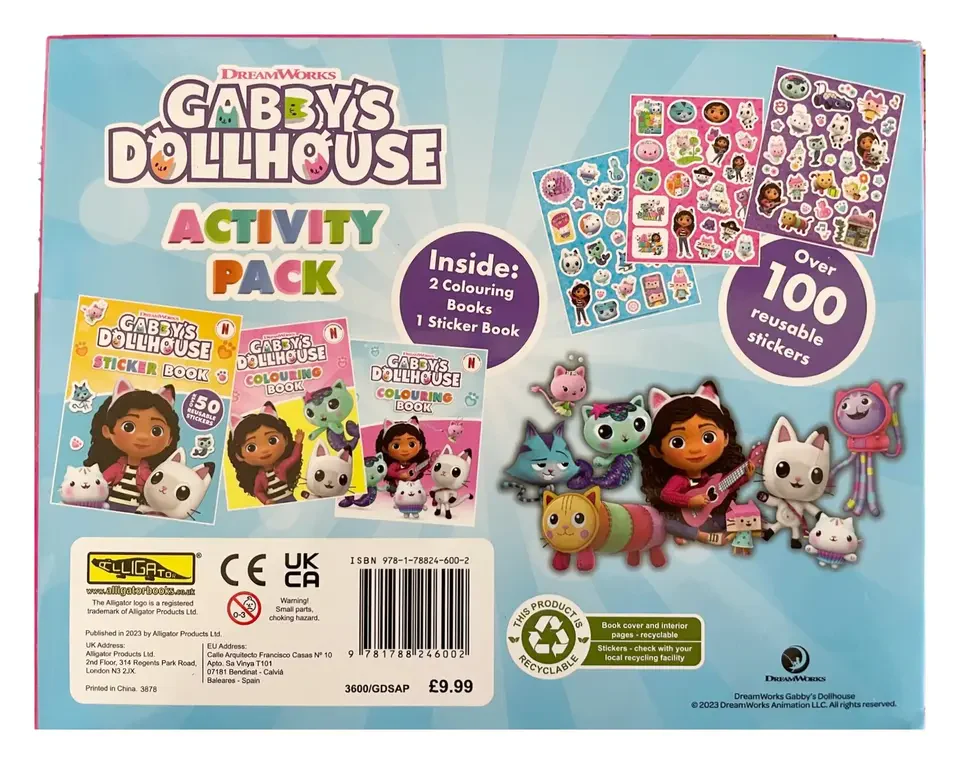 Gabby's Dollhouse Activity Pack - Image 2